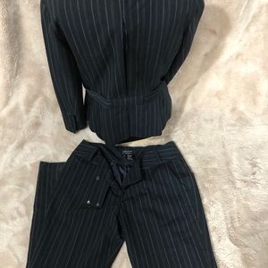 Striped Paint  Suit Signature by Larry Levine